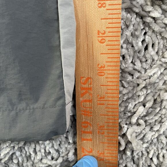 Nike Nylon Track Pants Men's Medium Y2K Baggy Gray Activewear Drawstring Gym VTG - Picture 8 of 8